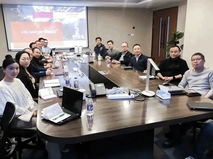 共创共赢 | 日海智能CEO杨涛率队造访翱捷科技